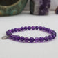 Violet Clarity Amethyst Bracelet – 925 Sterling Silver