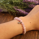 AQUARIUS - NATURAL SPODUMENE BRACELET-3