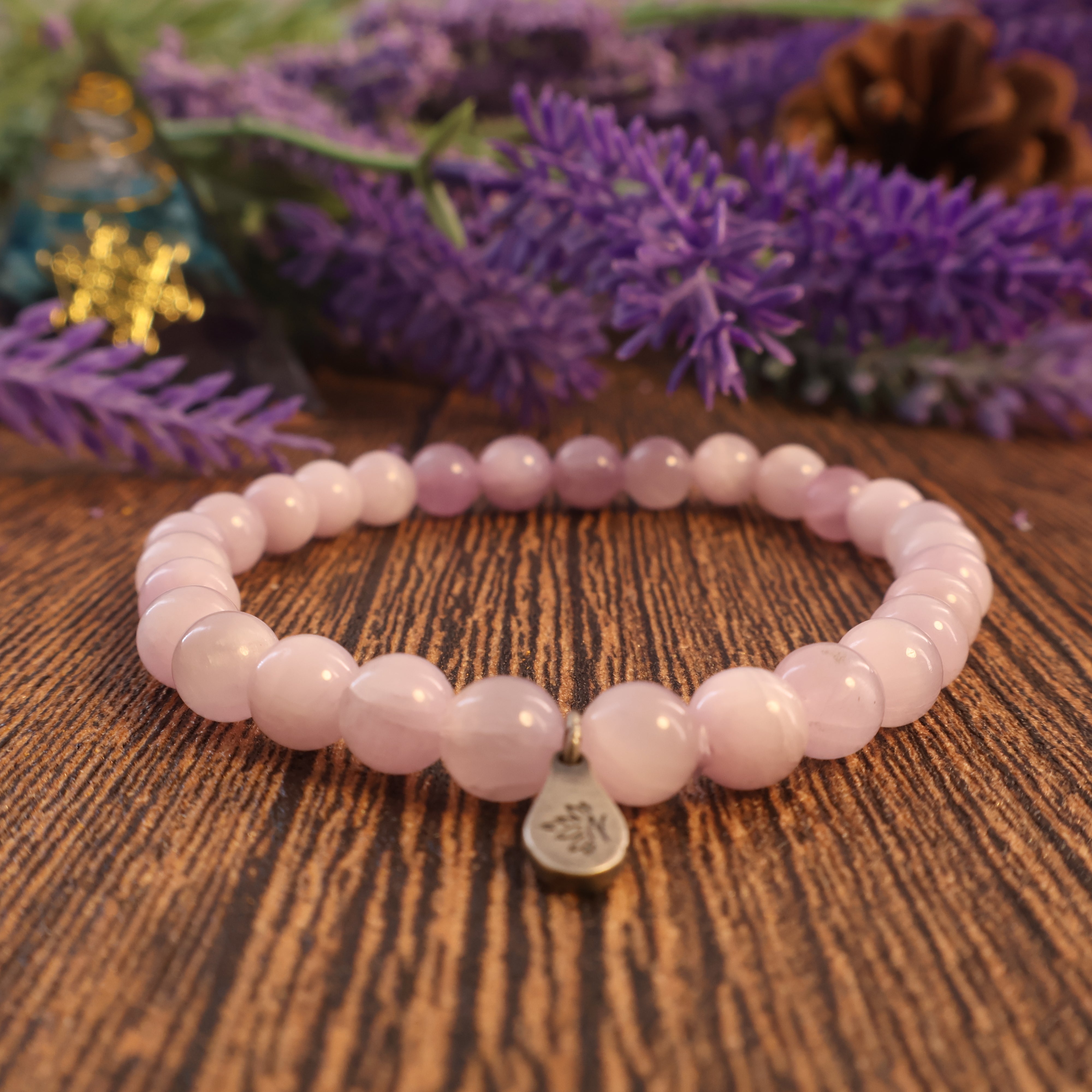 AQUARIUS - NATURAL SPODUMENE BRACELET-6