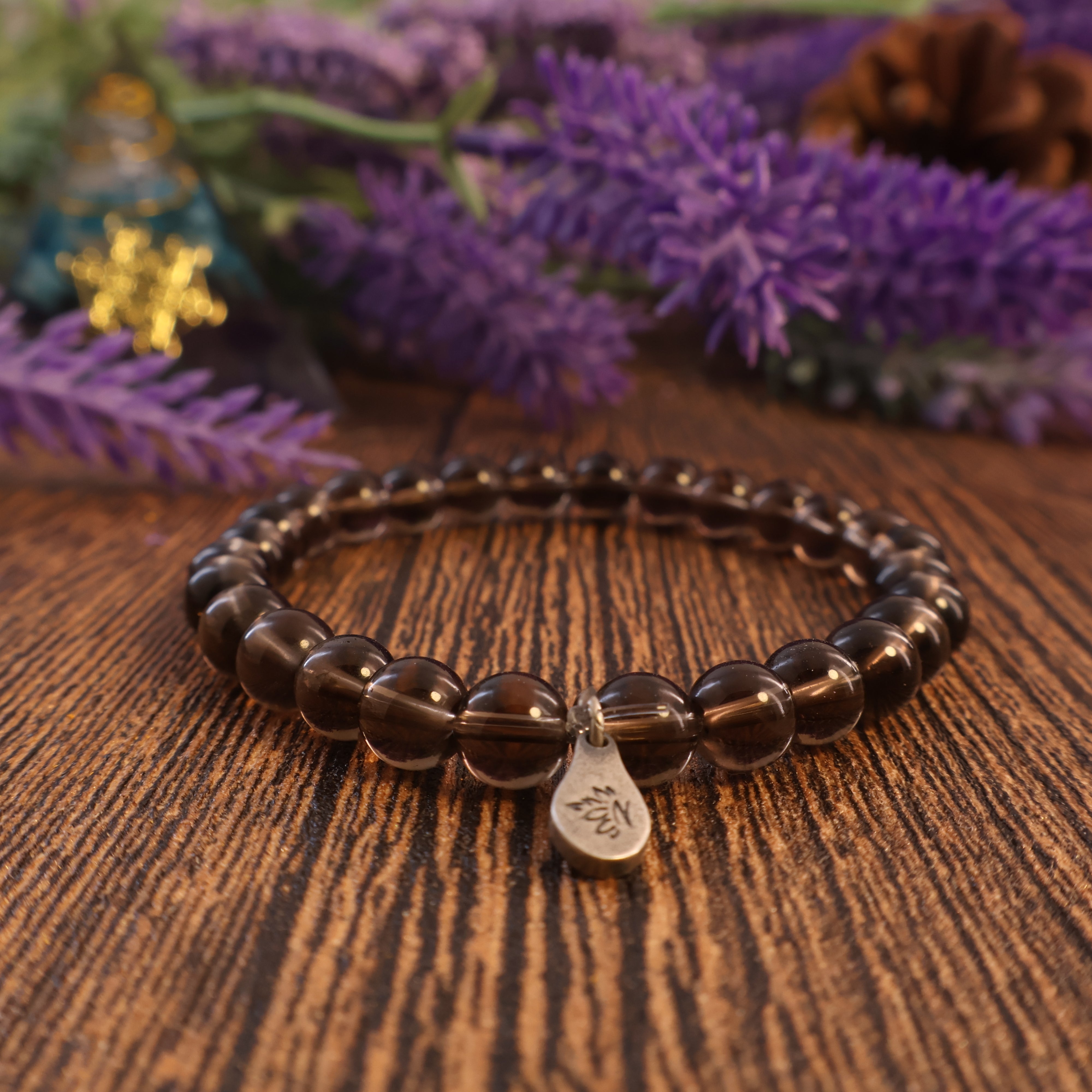 ARIES - WEALTH SMOKY QUARTZ BRACELET-1