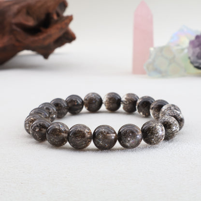 BLACK GOLD SUPER SEVEN CRYSTAL BRACELET-1
