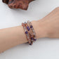 BLACKCURRANT SUPER SEVEN MULTI-CIRCLE CRYSTAL BRACELET-2