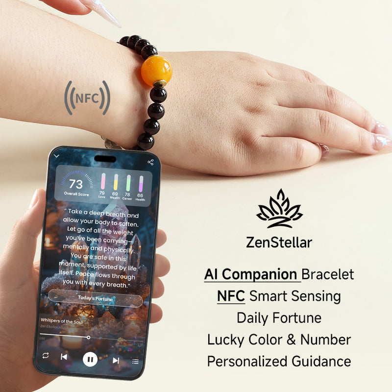 Ripple–Moonlit Flow AI Companion Bracelet-8