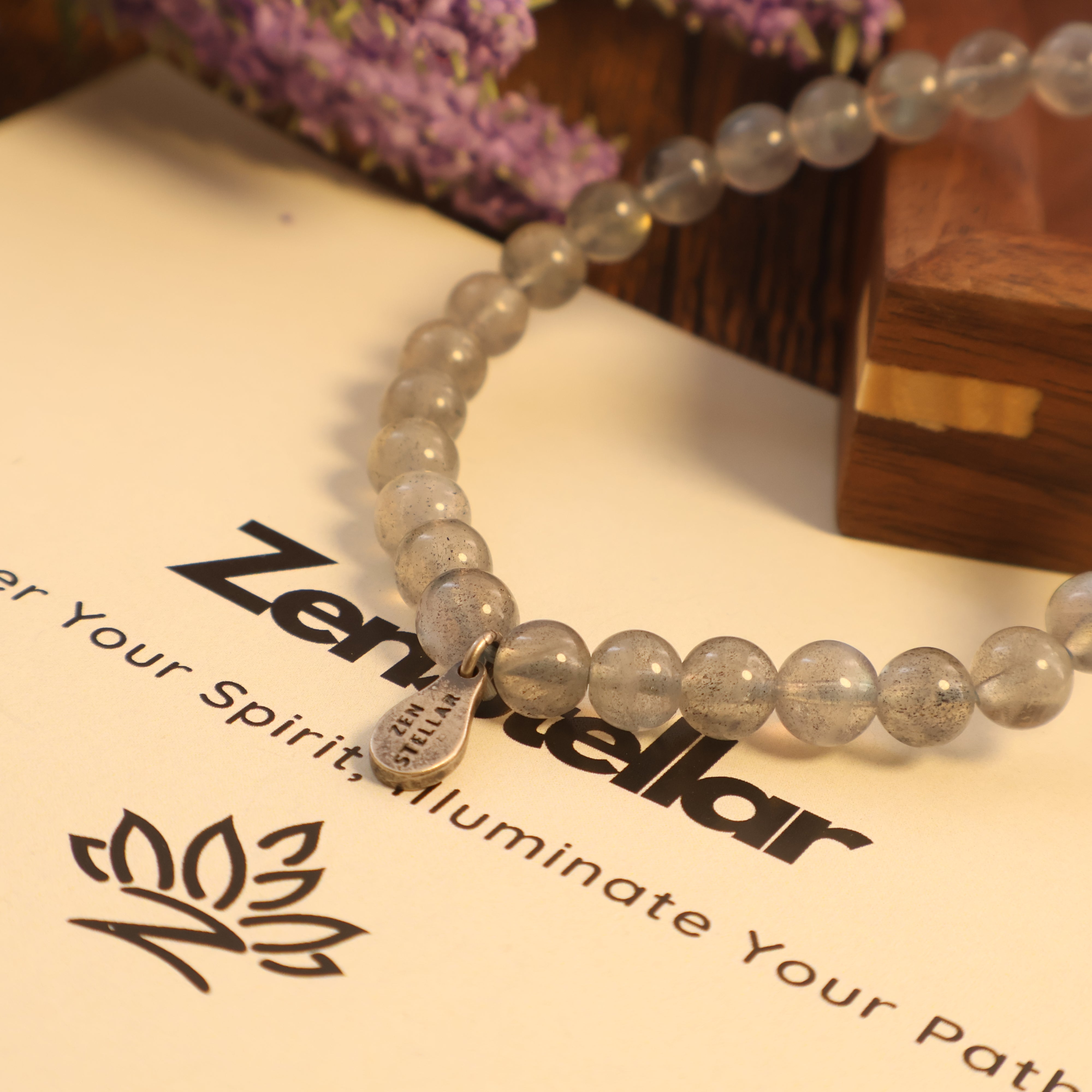 CANCER - MYSTERIOUS HAZY MOONSTONE BRACELET-3