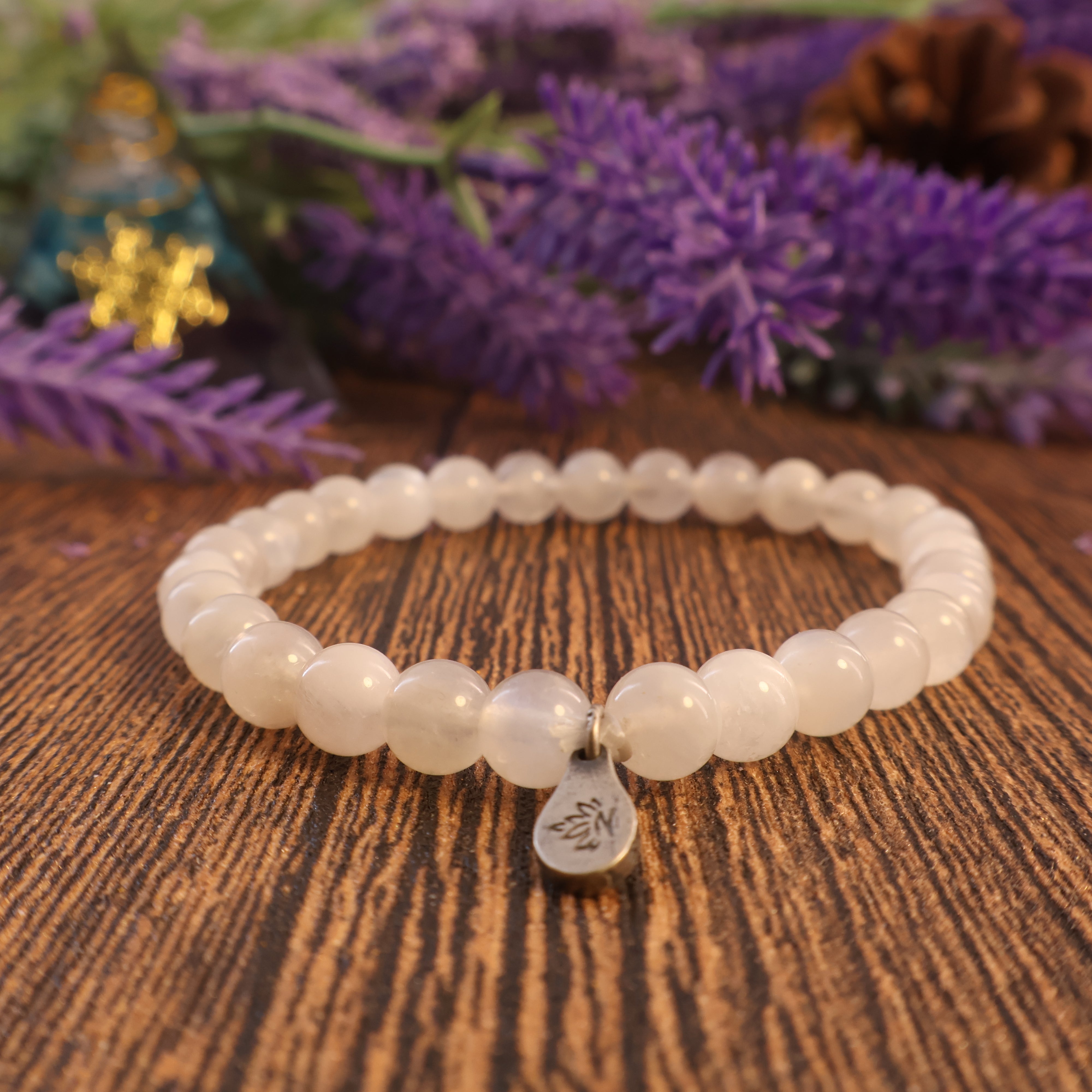 CANCER - WHITE MOONSTONE BRACELET-4