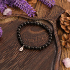 CAPRICORN - NATURAL OBSIDIAN BRACELET-1