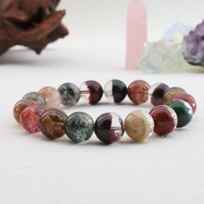 COLORFUL PHANTOM CRYSTAL PURIFICATION ENERGY BRACELET-1