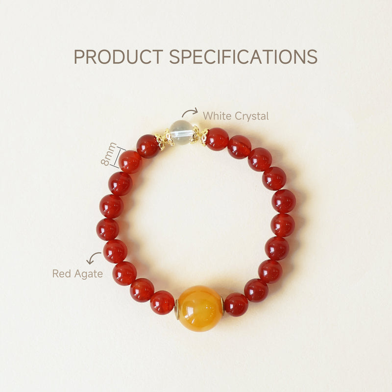 Crystal–Ember Clarity AI Companion Bracelet-3
