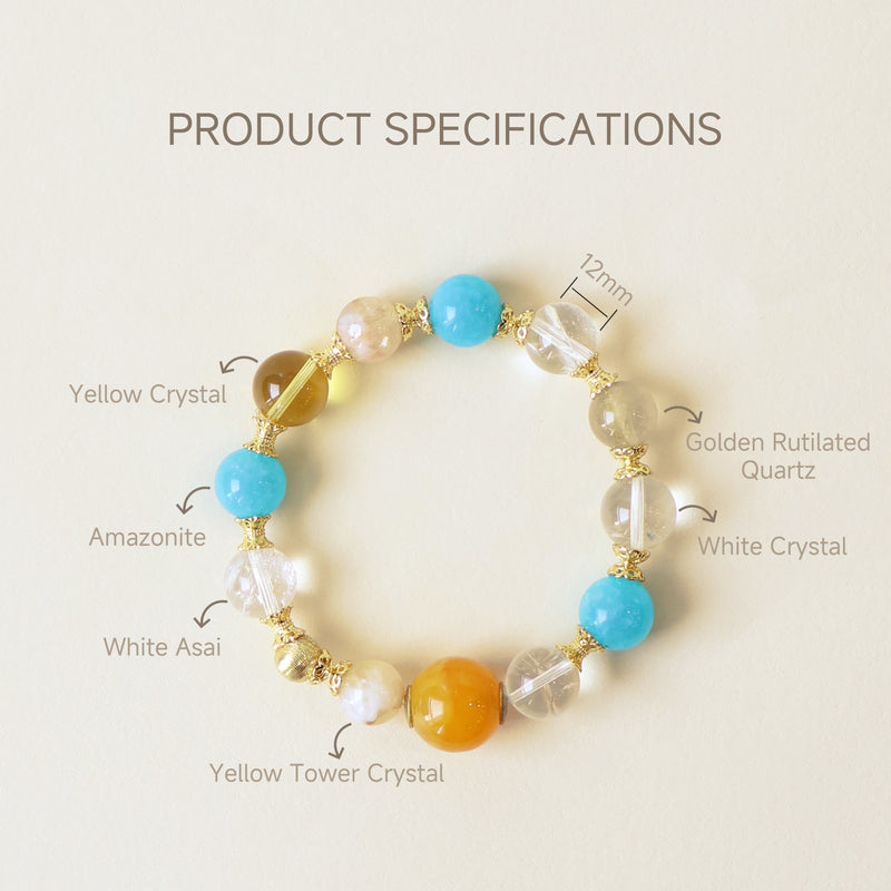 Crystal–Morning Ray AI Companion Bracelet-3