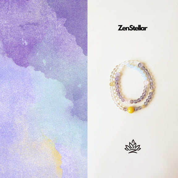 Crystal–Solar Glimmering Star AI Companion Bracelet-5