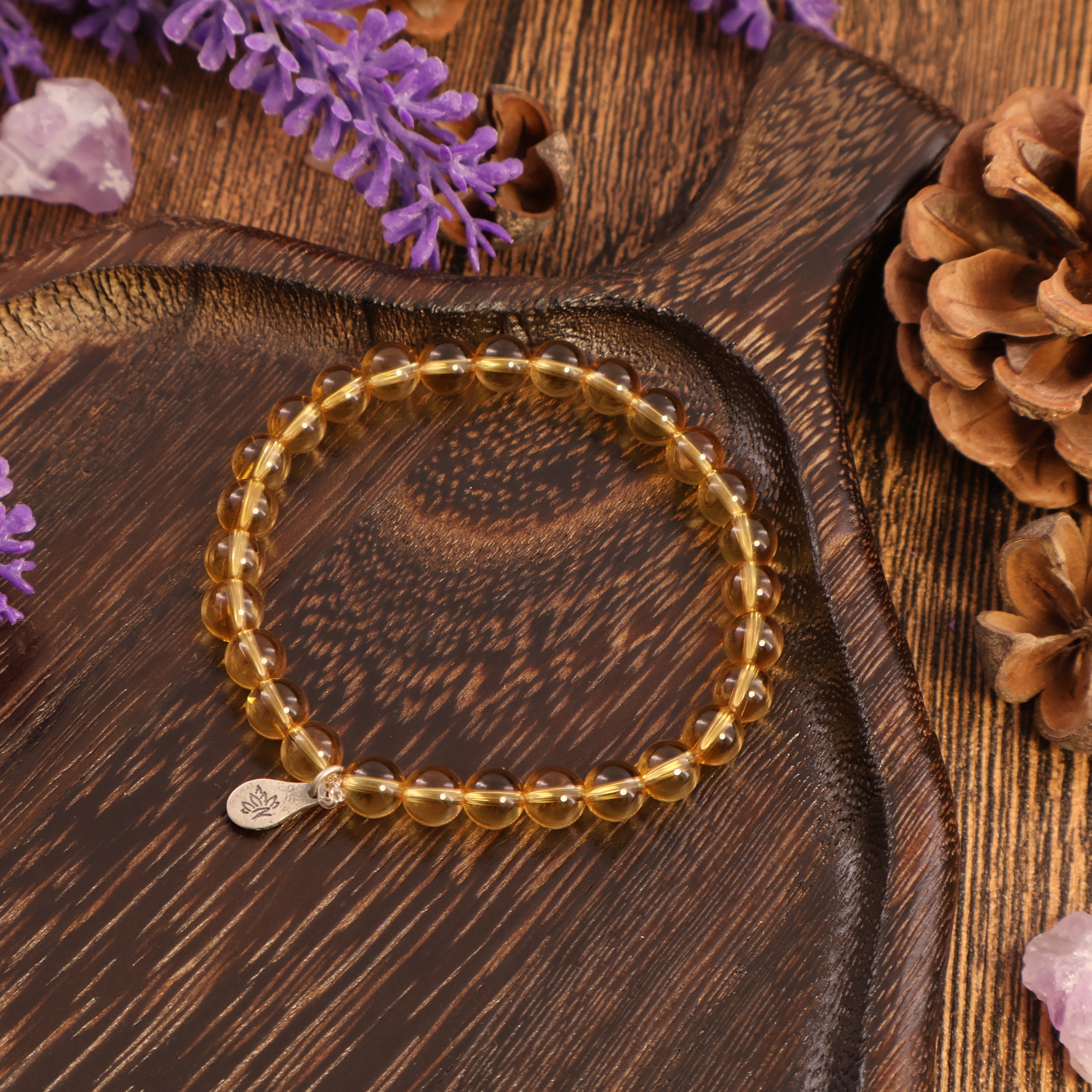 GEMINI - CITRINE GEMSTONE BRACELET-1