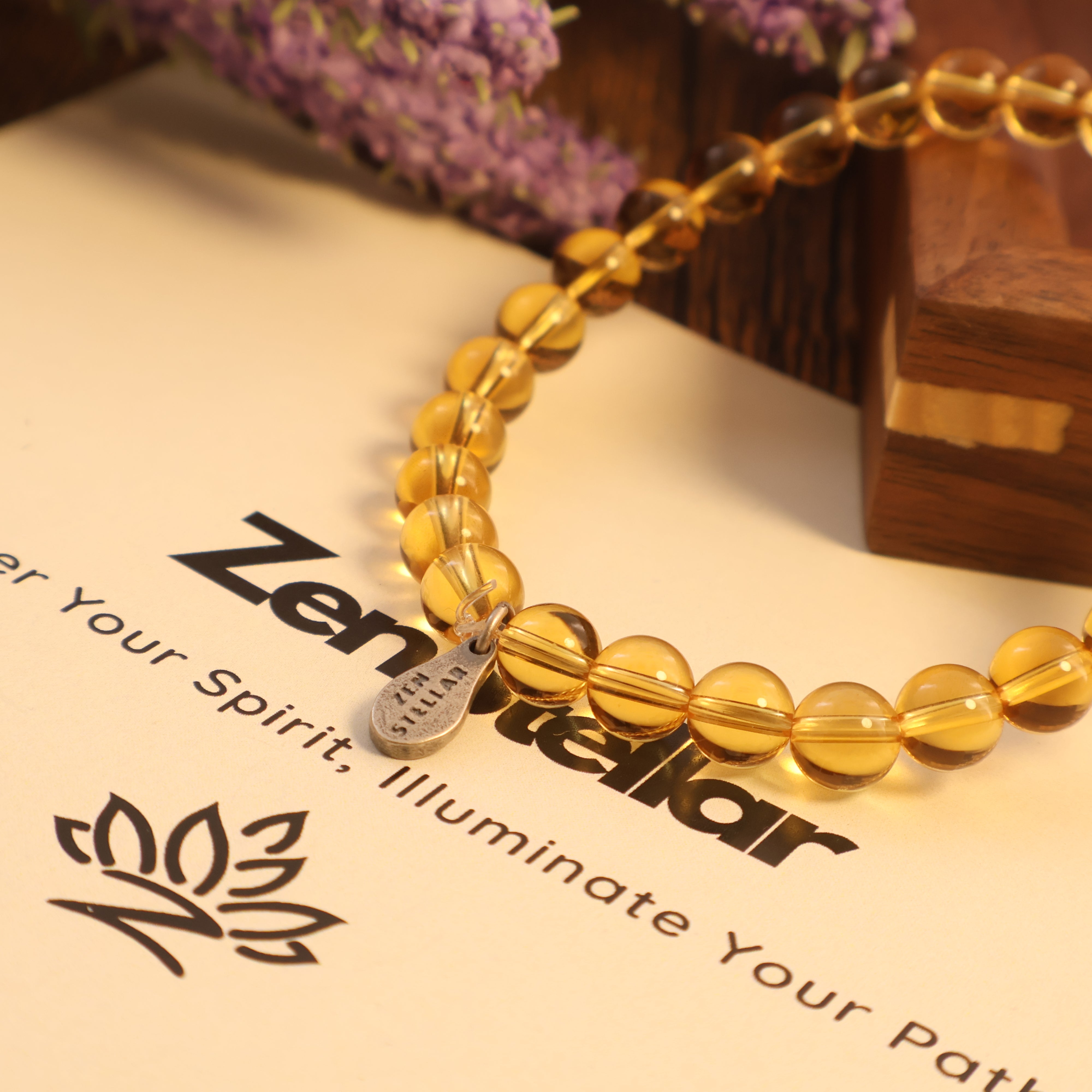 GEMINI - CITRINE GEMSTONE BRACELET-3