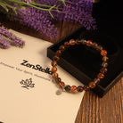 GEMINI - RED GUM FLOWER BRACELET-6