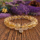 GOLDEN RUTILATED CRYSTAL BRACELET-4