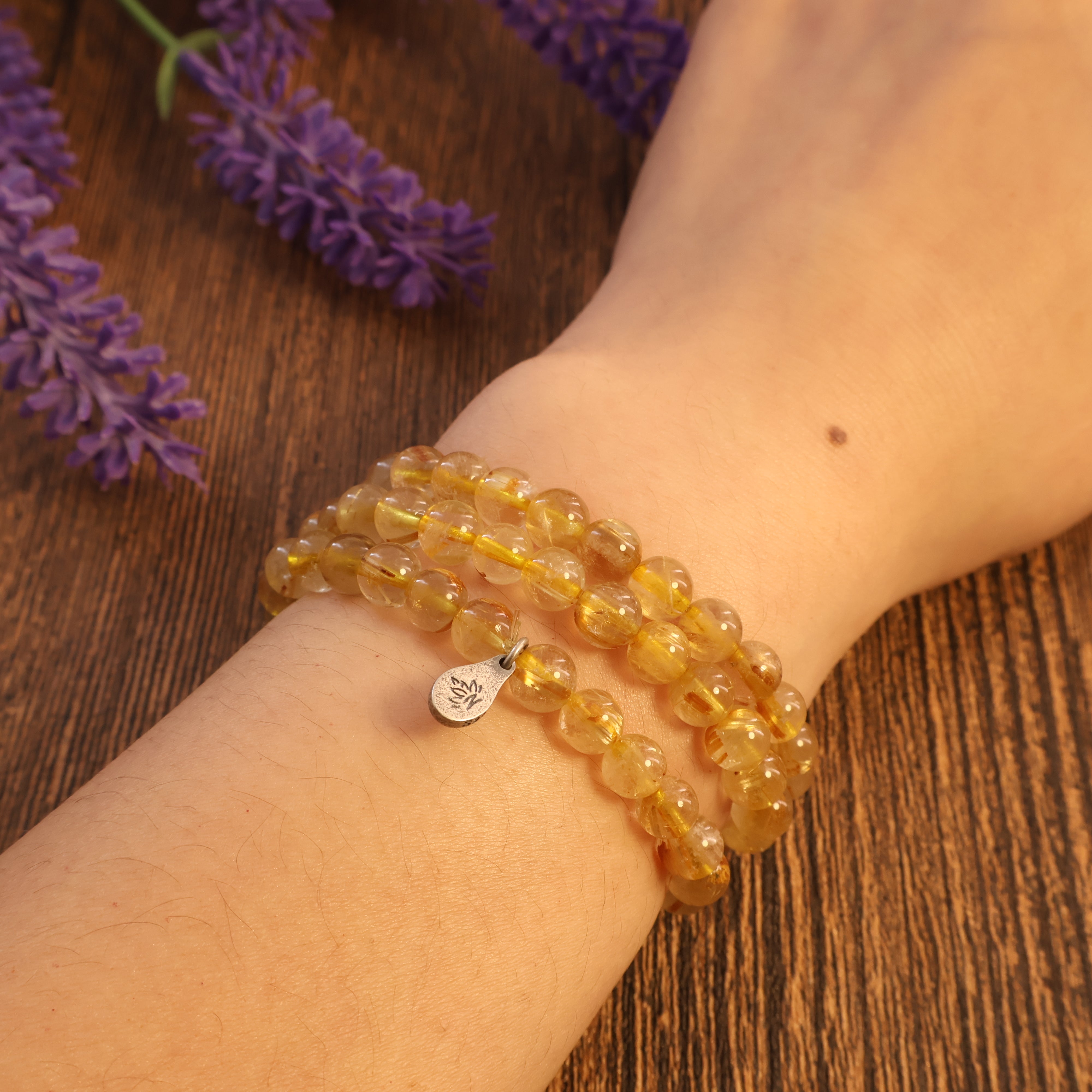 GOLDEN RUTILATED ENERGY BRACELET-2