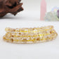 GOLDEN RUTILATED MULTI-CIRCLE CRYSTAL BRACELET-1
