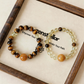 Heartbond crystal couple bracelet gift style with premium gemstone details