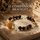 Golden Ray Tiger Eye Citrine confidence crystal bracelet with AI companion experience