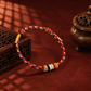 Five-Color Wuxing braided bracelet with Chinese-inspired knotwork