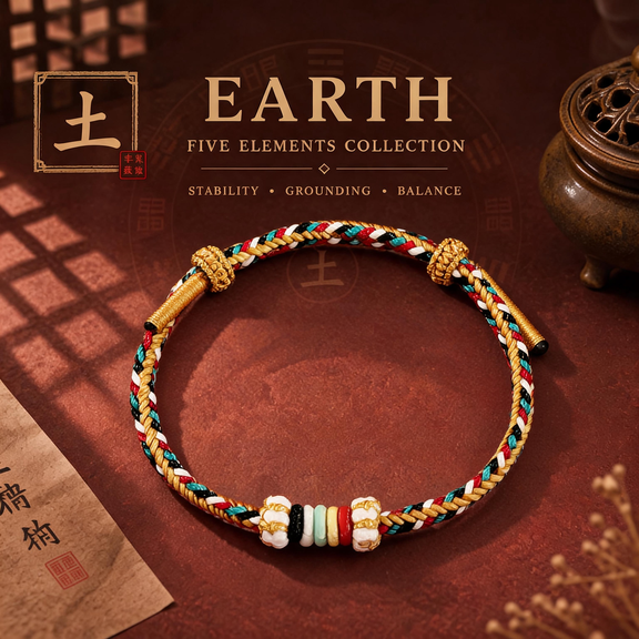 Earth Five-Color Wuxing bracelet