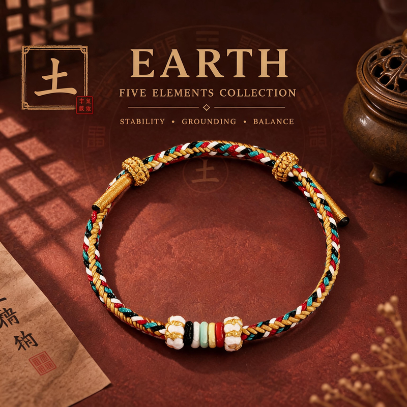Earth Five-Color Wuxing bracelet