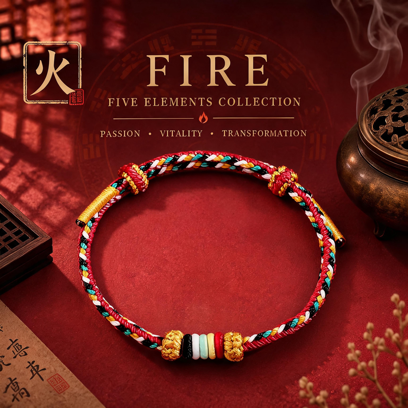 Fire Five-Color Wuxing bracelet