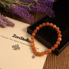 LEO - GOLD SUNSTONE BRACELET-6