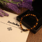 LEO - NATURAL TIGER EYE BRACELET-6