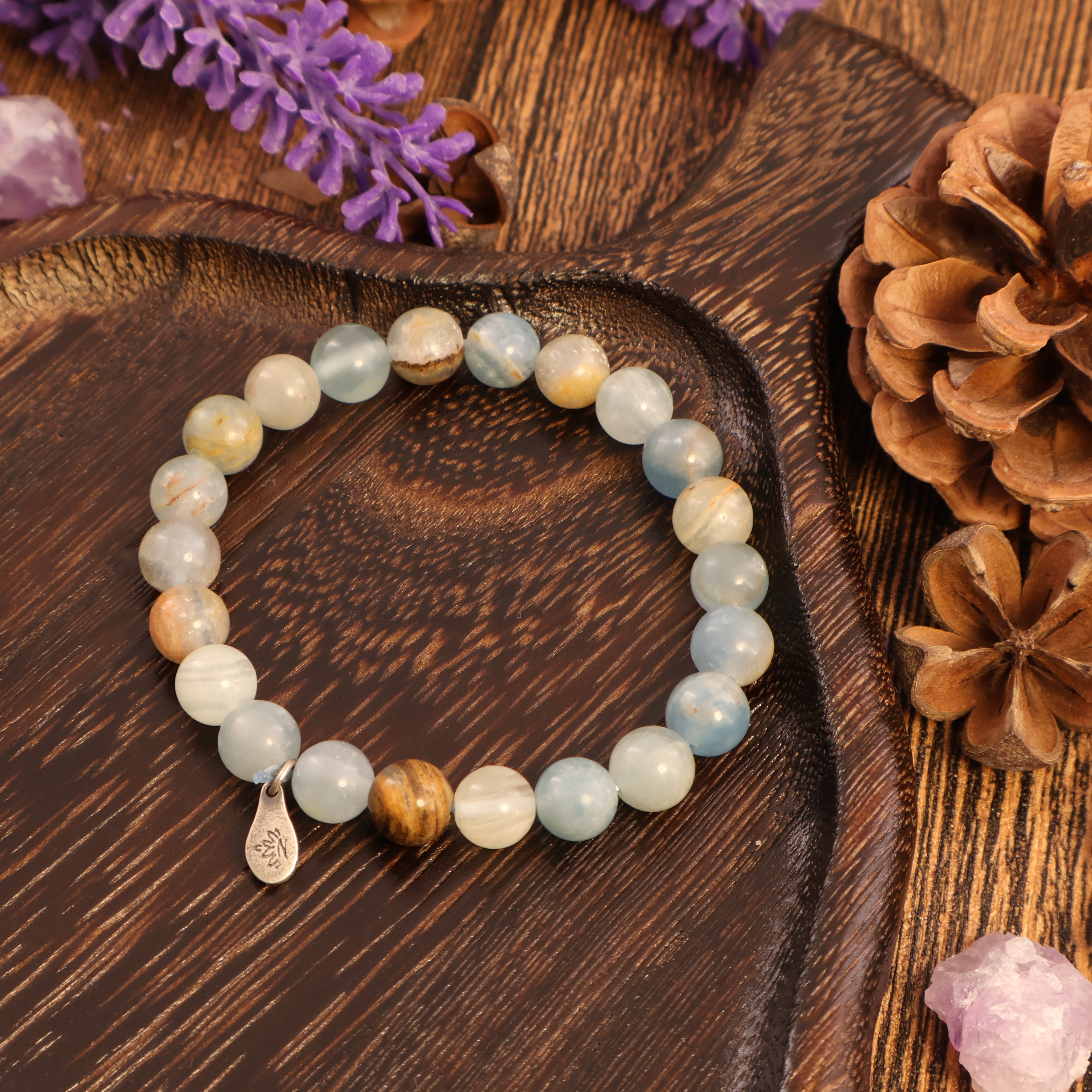 LIBRA - NATURAL CALCITE BRACELET-1