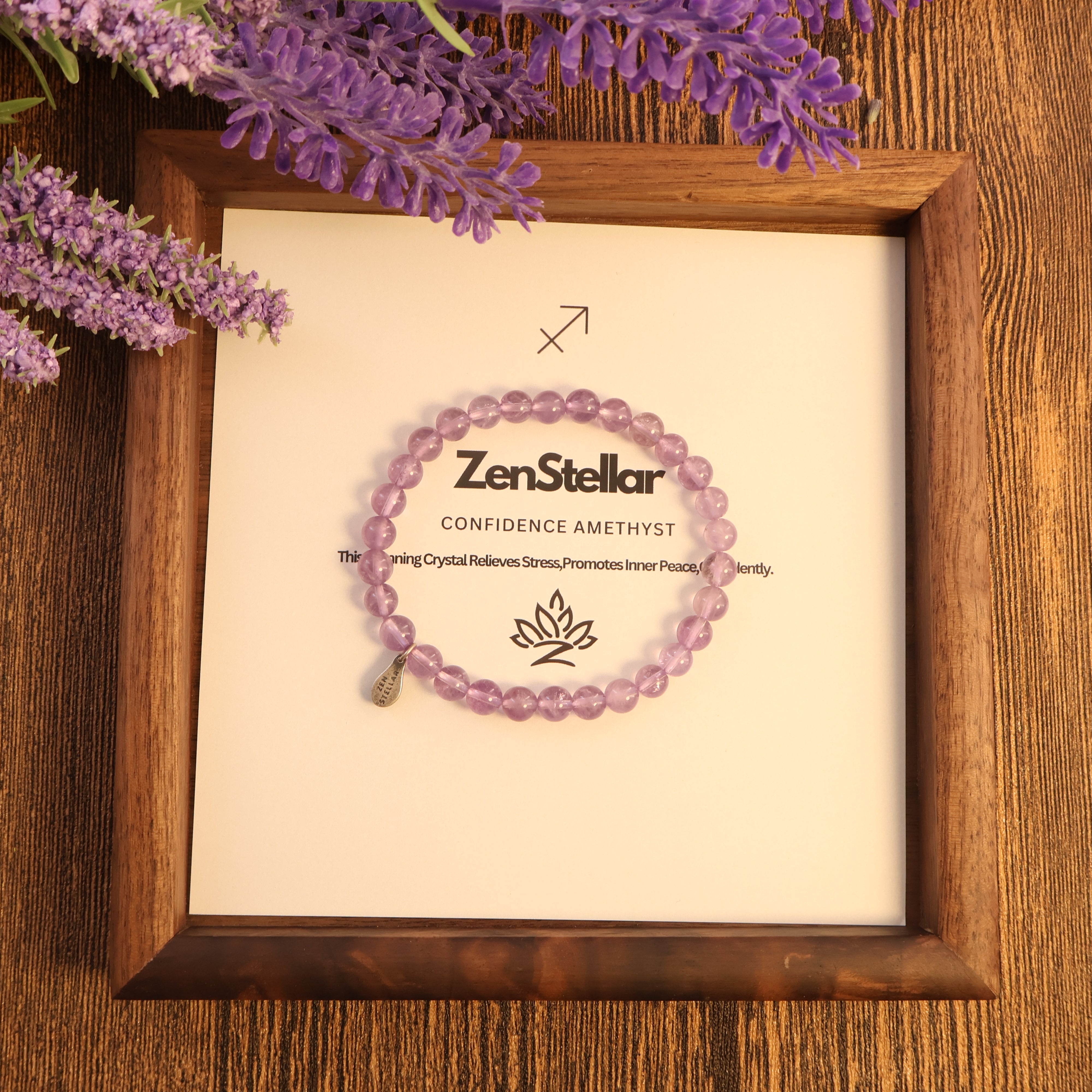 SAGITTARIUS - CONFIDENCE AMETHYST BRACELET-5