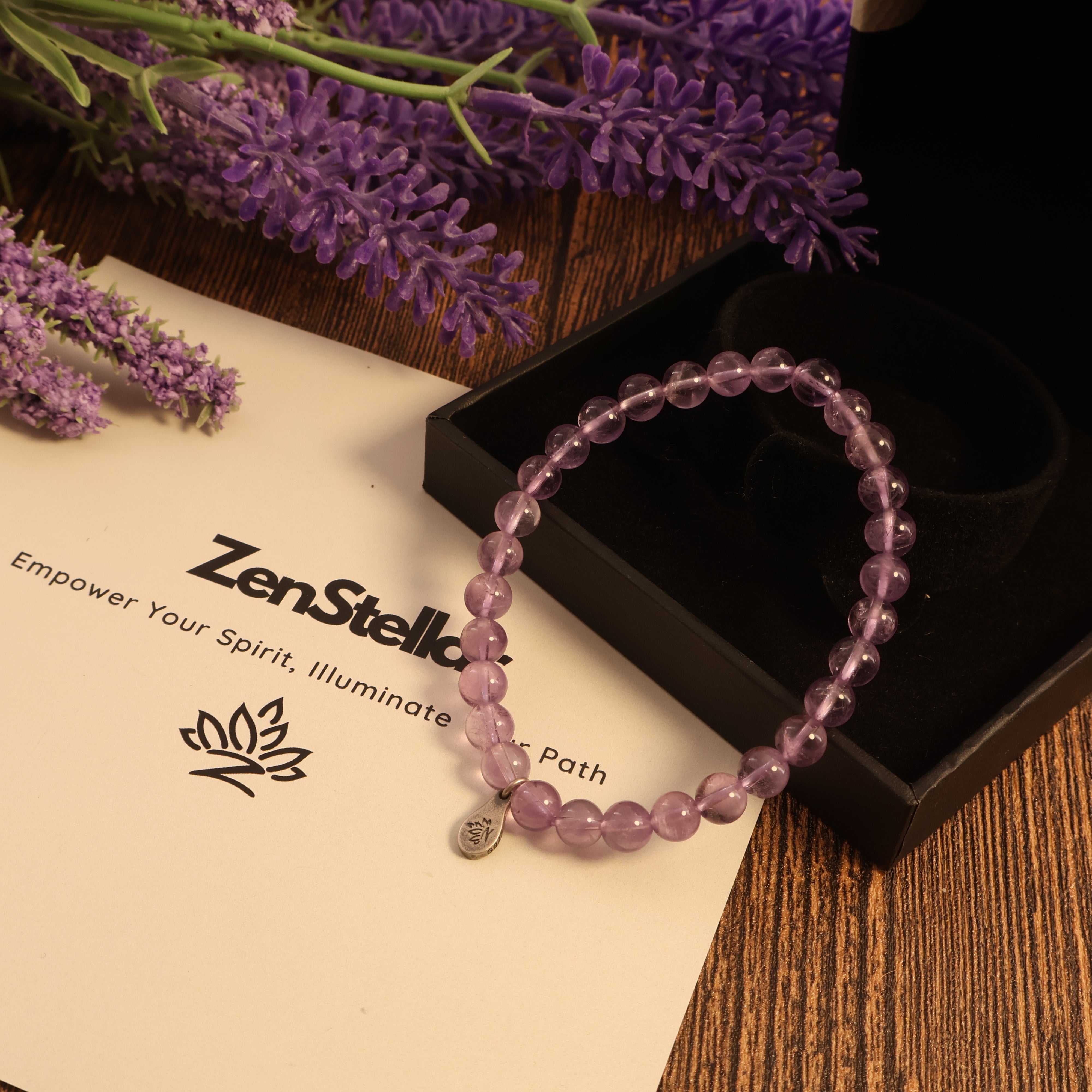 SAGITTARIUS - CONFIDENCE AMETHYST BRACELET-6