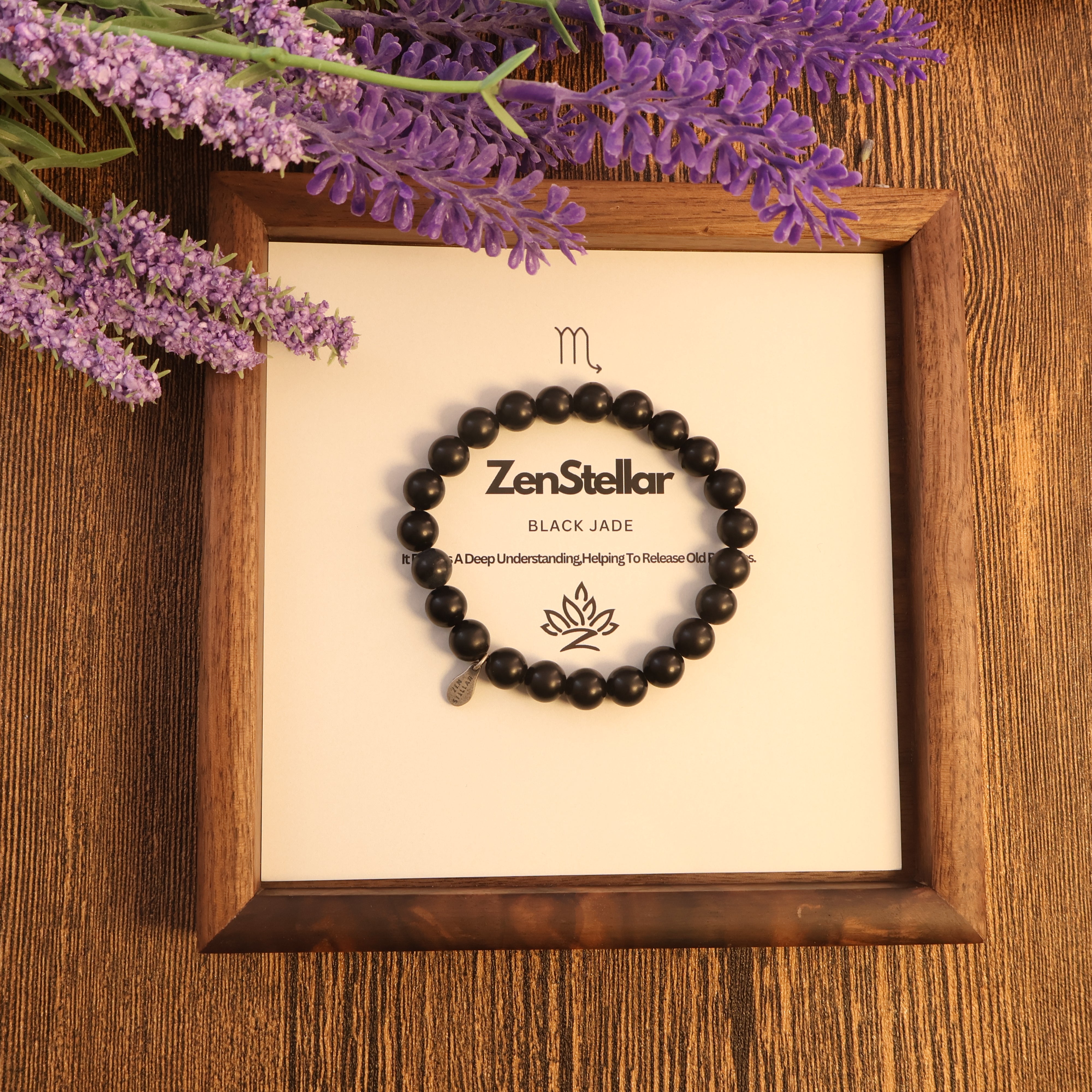 SCORPIO - BLACK JADE BRACELET-5