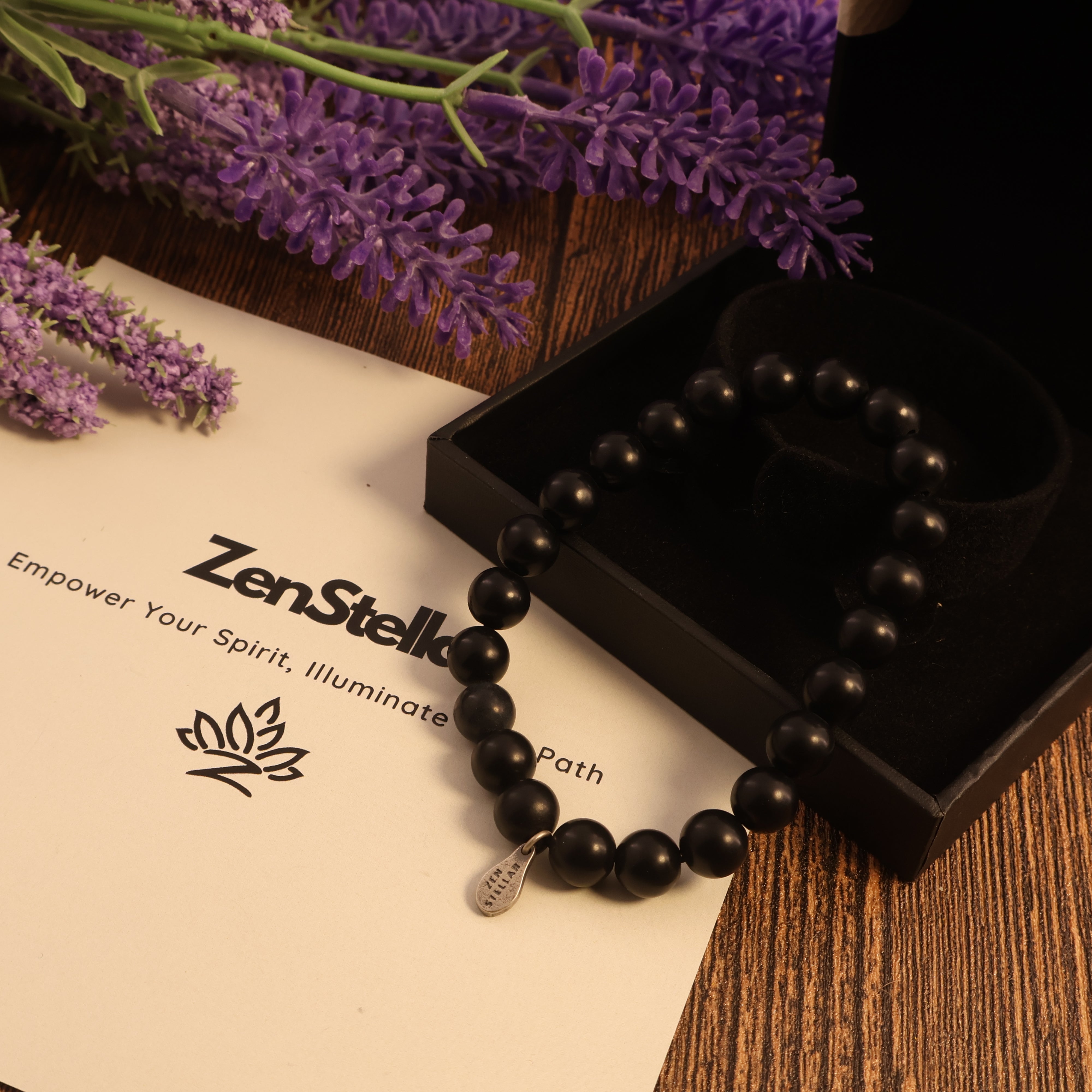 SCORPIO - BLACK JADE BRACELET-6