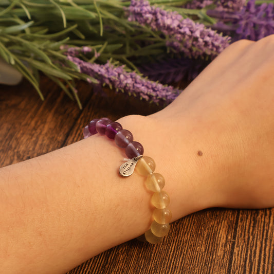 SCORPIO - COLORFUL FLUORITE BRACELET-2