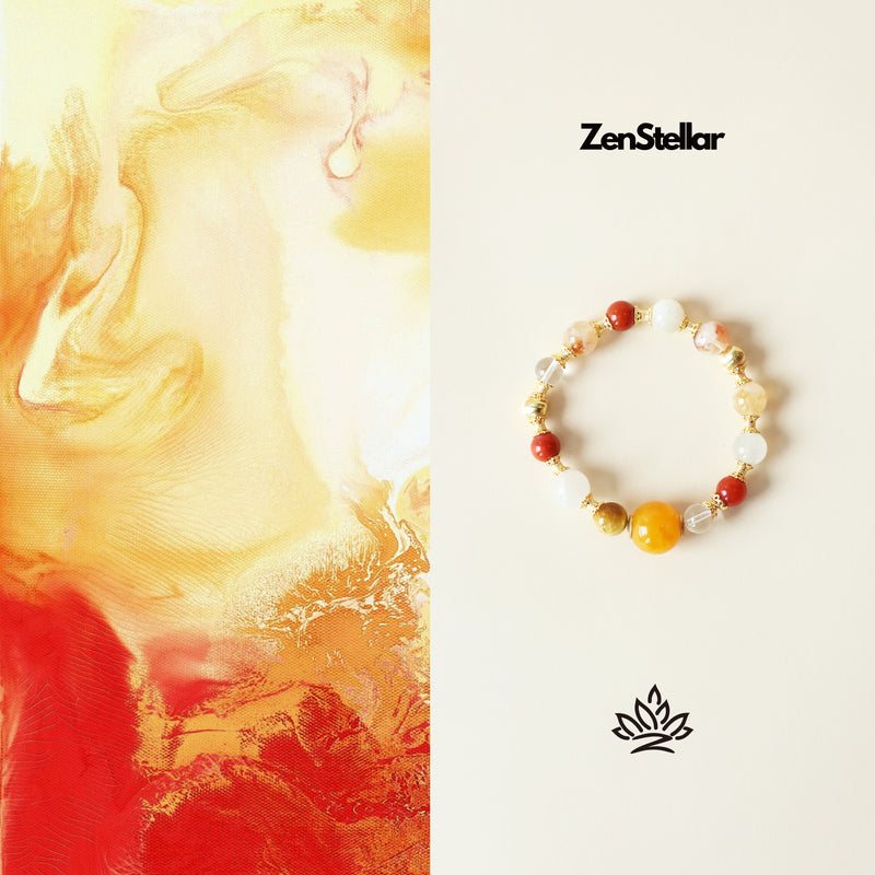Sun–Golden Radiance AI Companion Bracelet-1