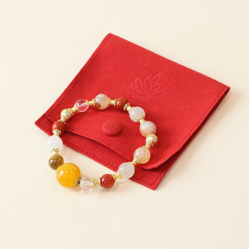 Sun–Golden Radiance AI Companion Bracelet-6