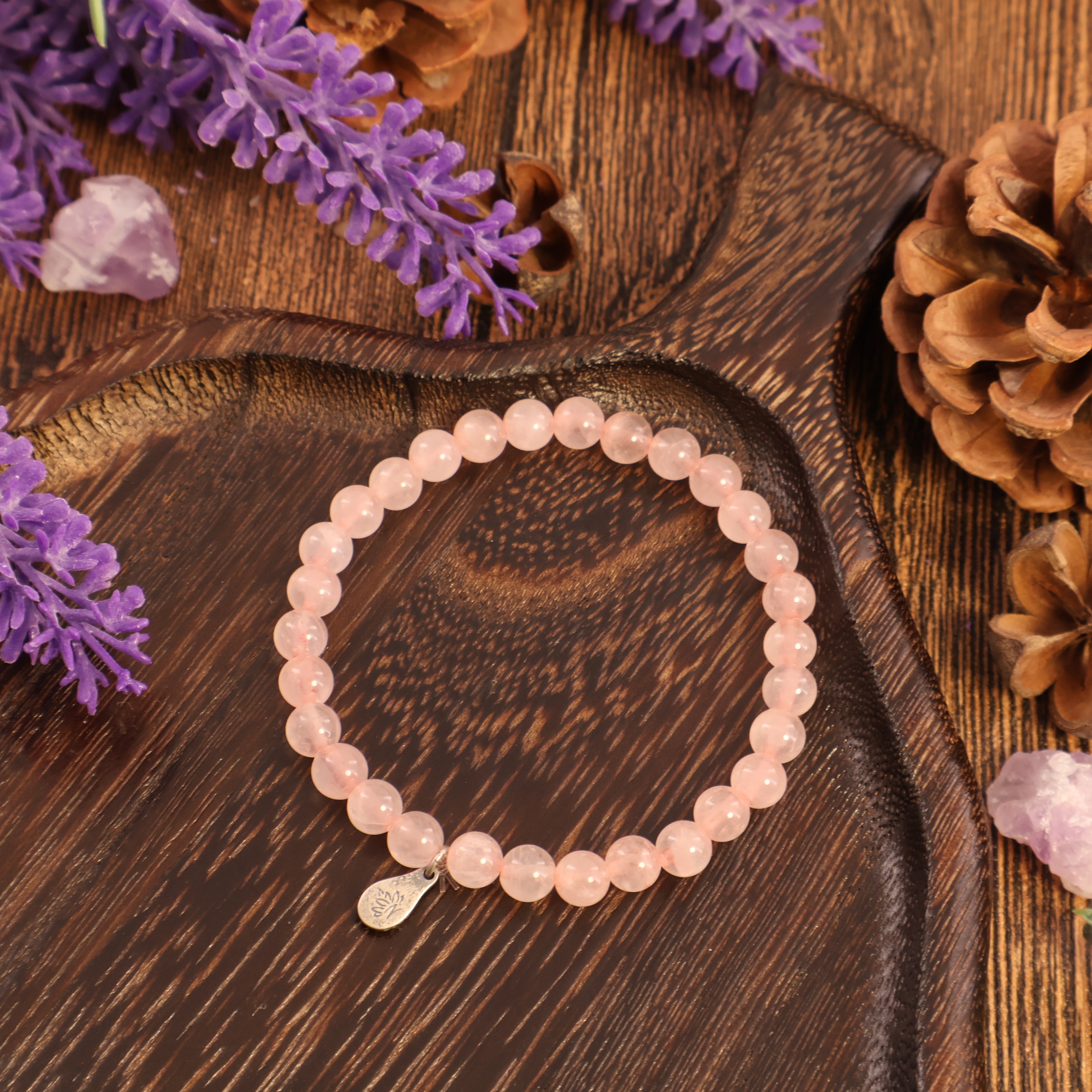 TAURUS - CONFIDENCE ROSE QUARTZ BRACELET-1