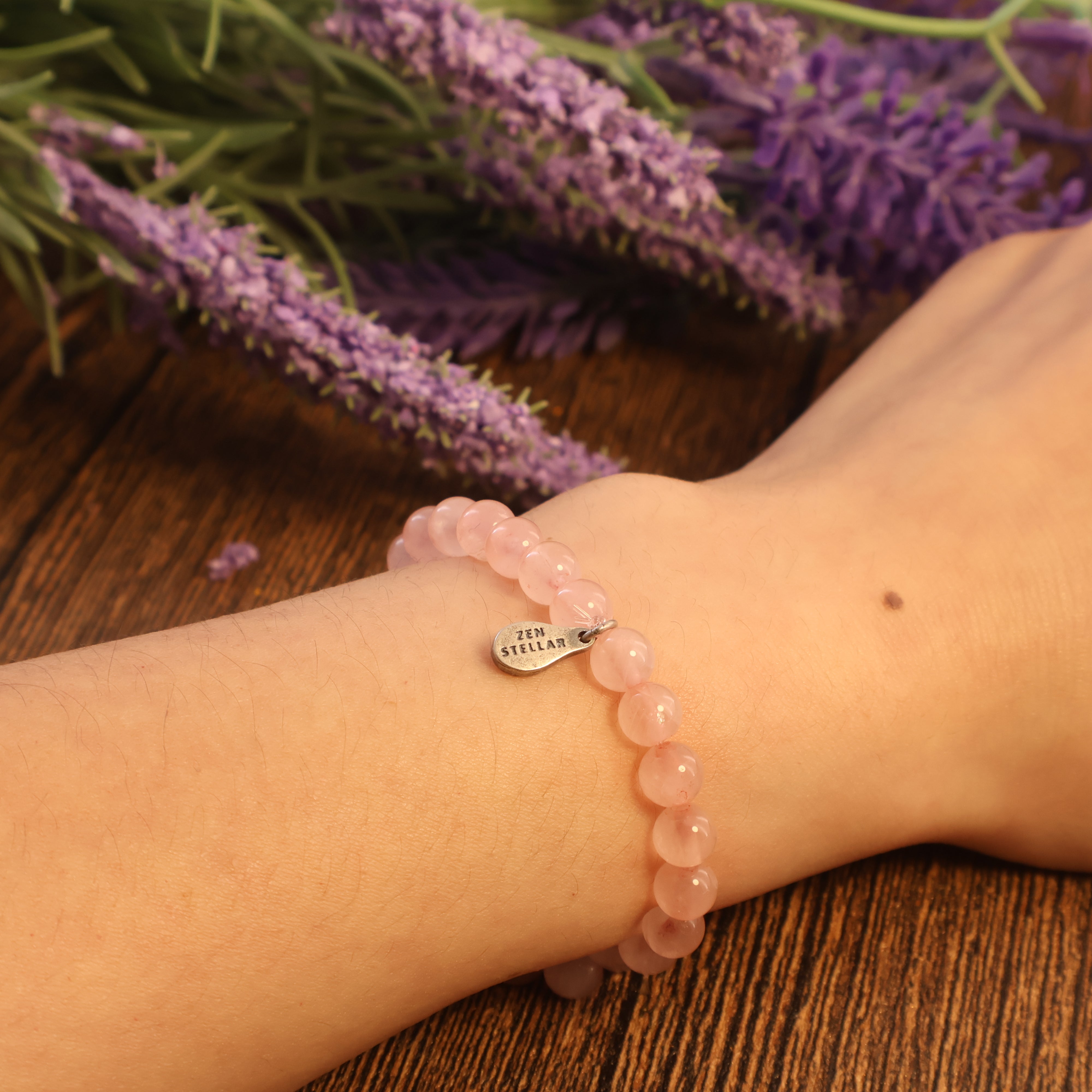 TAURUS - CONFIDENCE ROSE QUARTZ BRACELET-2