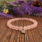 TAURUS - CONFIDENCE ROSE QUARTZ BRACELET-4