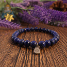 TAURUS - NATURAL LAPIS LAZULI BRACELET-4