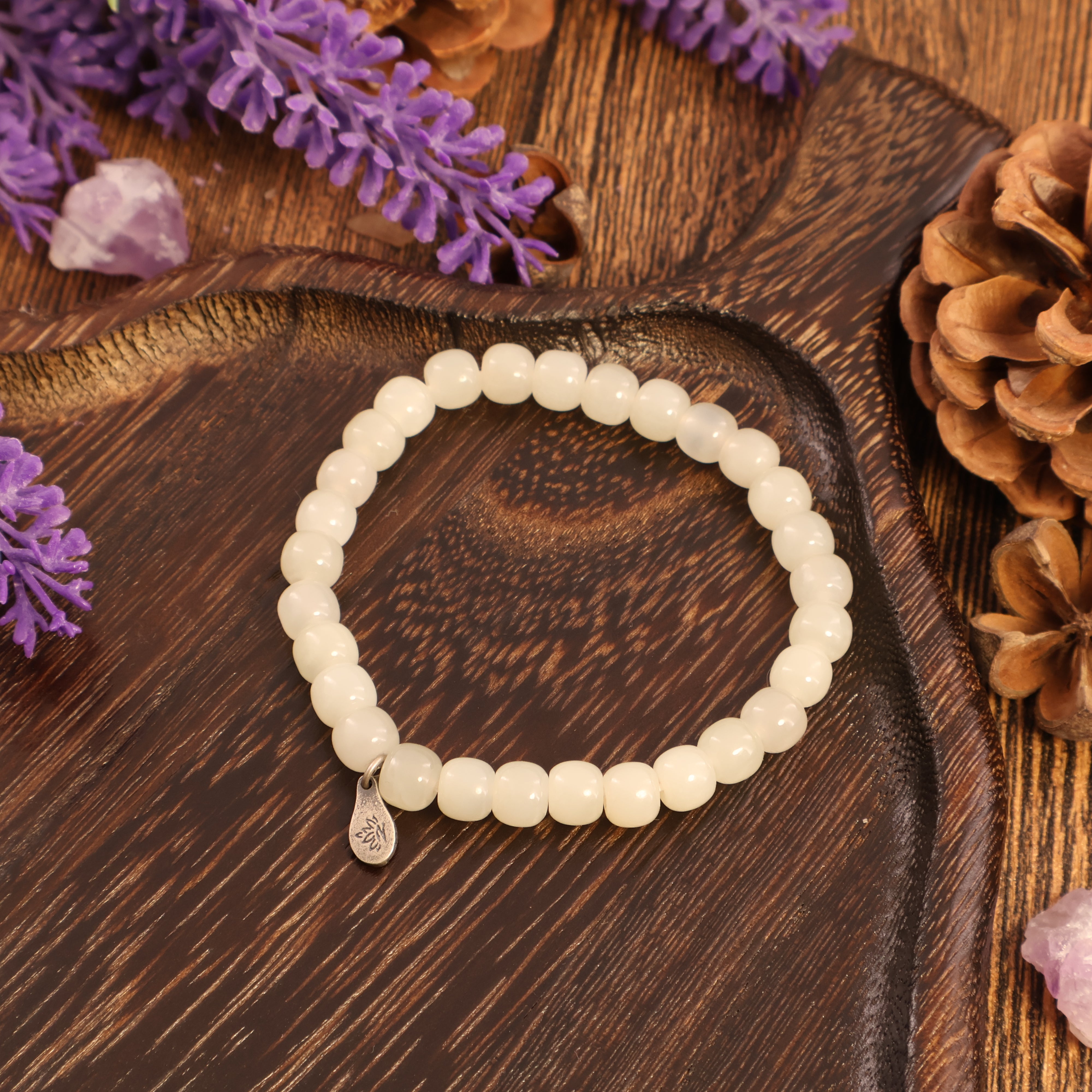 VIRGO - FLAWLESS WHITE HETIAN JADE BRACELET-1