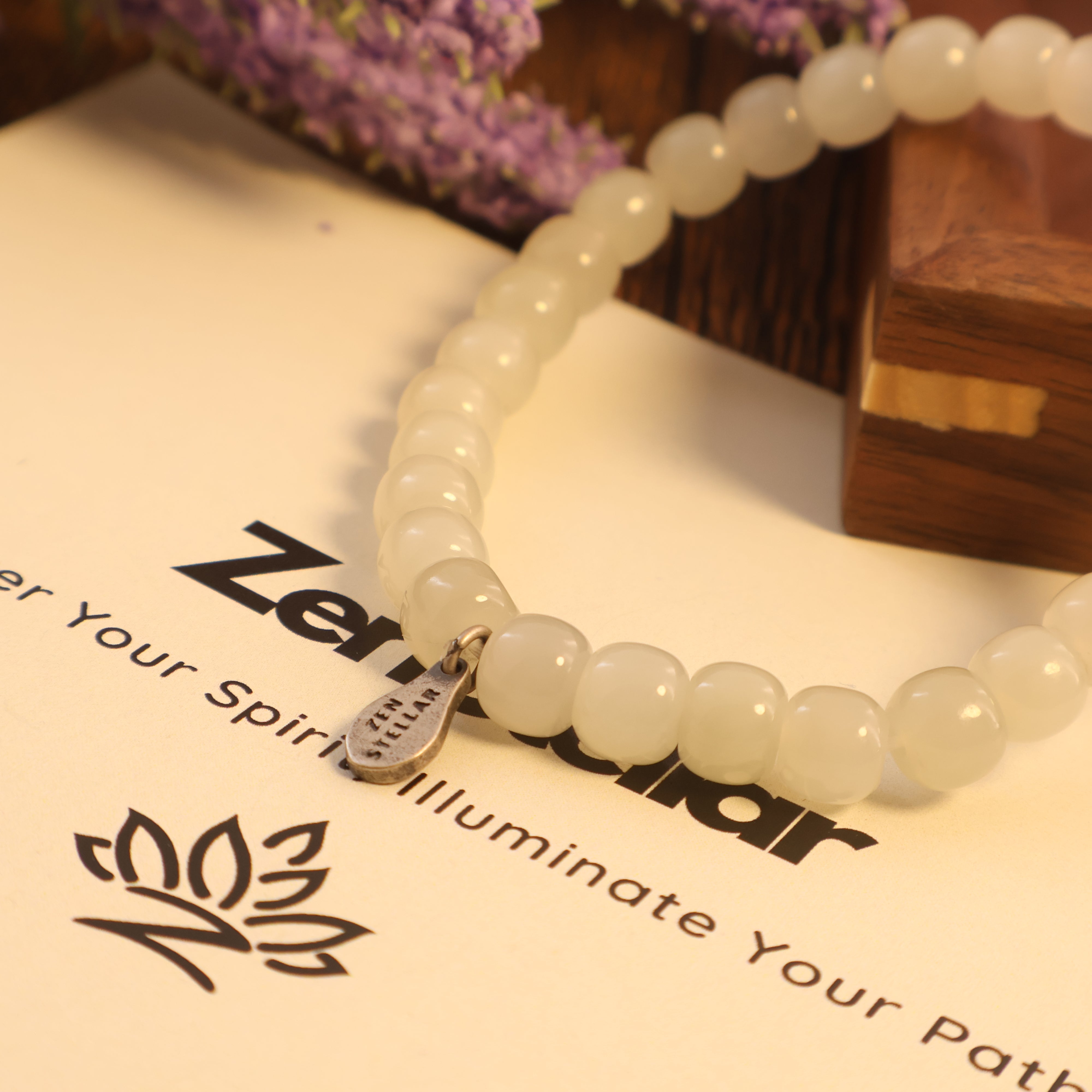 VIRGO - FLAWLESS WHITE HETIAN JADE BRACELET-3