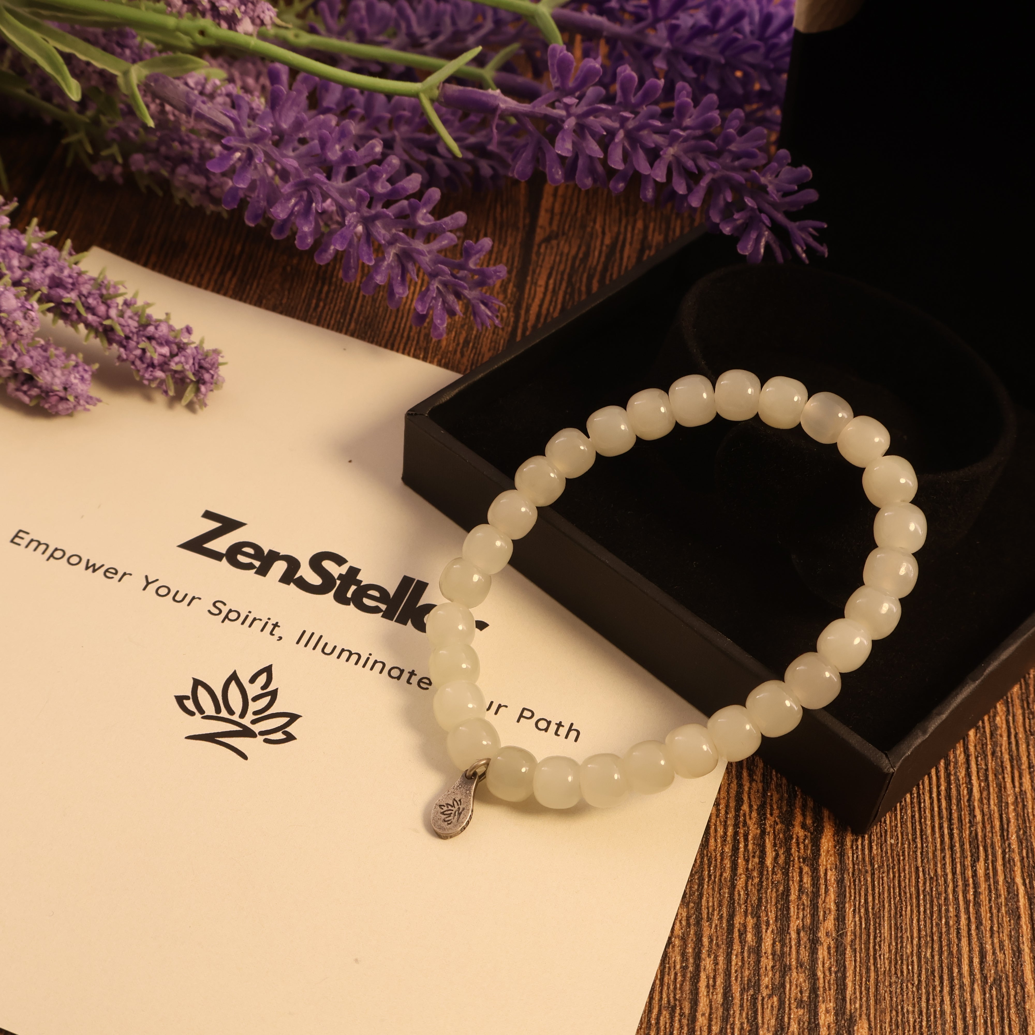 VIRGO - FLAWLESS WHITE HETIAN JADE BRACELET-6